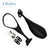 LMoDri Motorcycle Mirror Sport Bike Scooter Racing Rear View Mirrors For Honda CBR F4 HYOSUNG GT Kawasaki