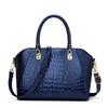 A Unique Shoulder Bag for Women Classic Lacquer Skin Shiny Crocodile Designer Portable Luxury Bag Simple and Elegant Elegant Clothing