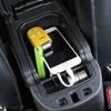 Armrest Storage Box Holder Container for Jeep Compass 2017-2019 Black Car Parts Interior Accessories
