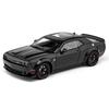 1/24 Scale Dodge Challenger Hellcat SRT Alloy Scale Car Model Diecast Metal Miniature Car Sound and Light Collection Children Toy Vehicle
