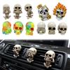 2/3Pcs Car Scent Freshener Things Resin Cool Car Aromatic Vent Clip Skeleton Car Air Outlet Decor Auto Interior Halloween Decor