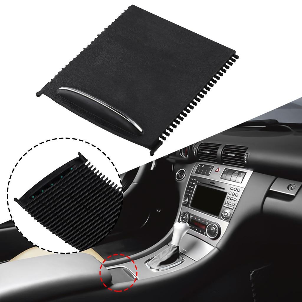 Для Mercedes-Benz Roller Blind Cover Roller Blind Cover Black Для Mercedes-Benz Roller Blind Cover New Practical