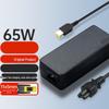 Зарядное устройство для ноутбука ThinkPad 65 Вт с квадратным разъемом