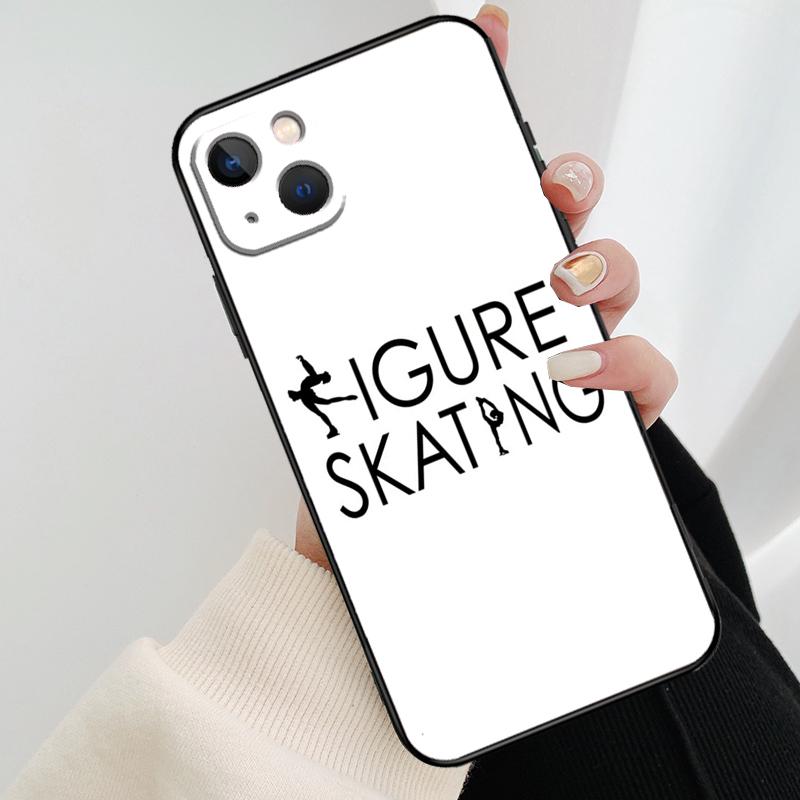 Чехол для телефона Фигурное катание Катание на коньках Для iPhone 17 Pro Max 16 15 11 13 12 14 Pro Max mini 15 16 Plus 16e 17 Air Cover