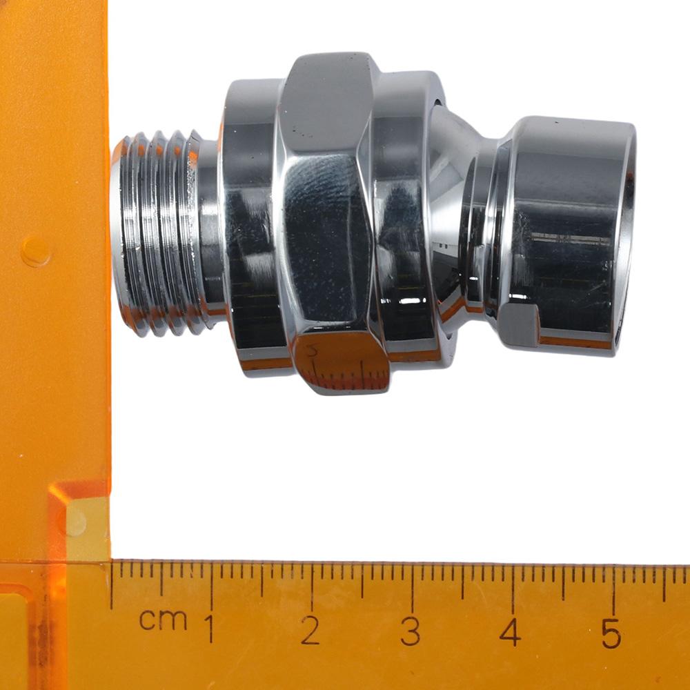 360 Degree Connector Head Adjustable Adapter Arm Extension Swivel Ball  Bathroom