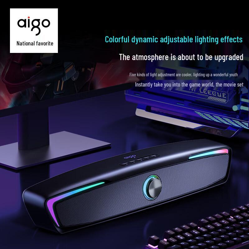 Портативная Bluetooth-колонка aigo T199, штекер CN (адаптер в комплекте)