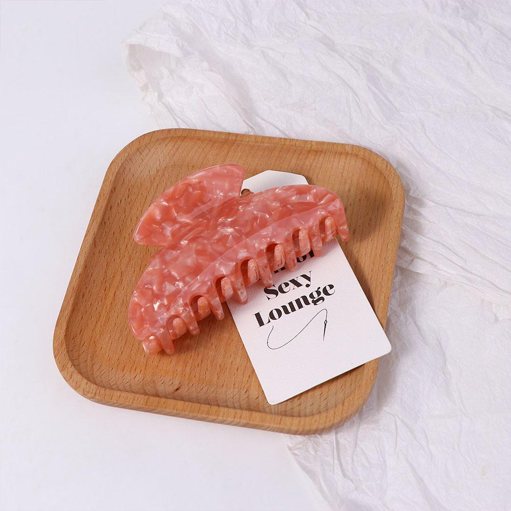 Flower Girls Korean Style Headwear Female Hair Accessories Acetate Hair Clip Plastic Hair Claw