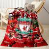 Liverpool Football Club Blanket Comfortable Perfect For Office Chair Picnics Chair Four Seasons Universal Modern Style Gifts For Family Or Friends