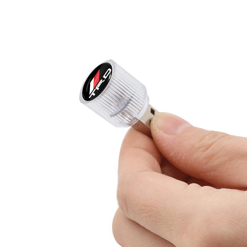Новый Автомобильный Мини USB LED Подсветка Салона Декоративная Атмосферная Лампа для Toyota GR TRD Camry Corolla Yaris Chr Auris Avensis T25