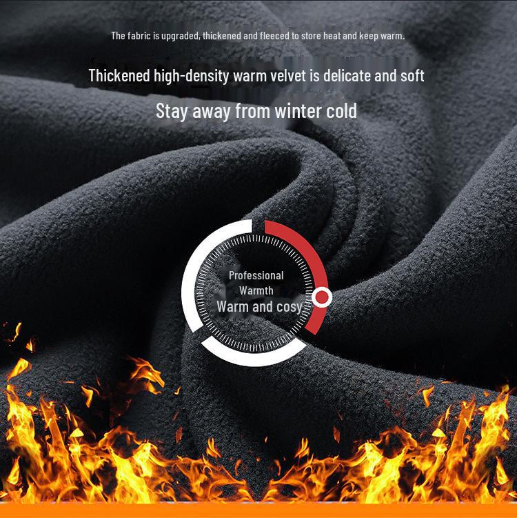 Мужской двухсторонний флисовый жилет для осеннего и зимнего отдыха на свежем воздухе