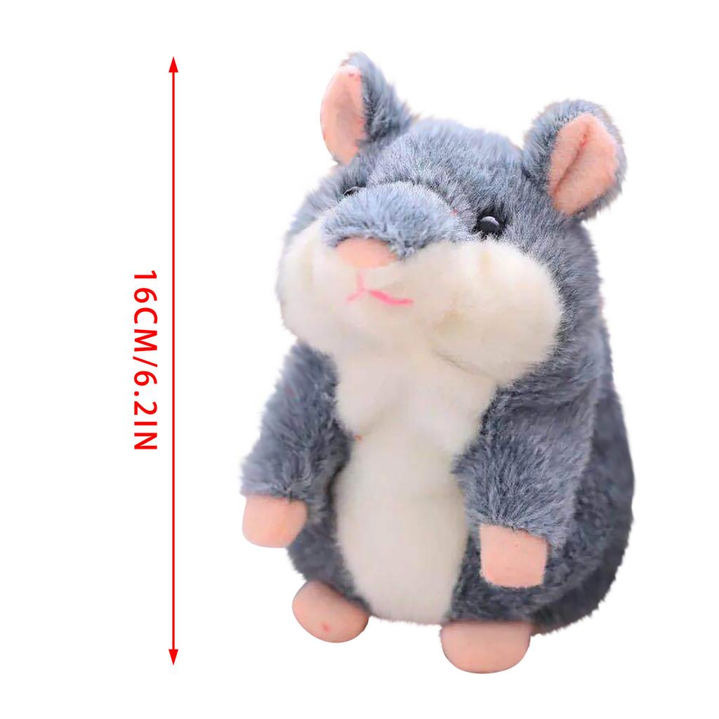 Очаровательная Интересная речь Говоря запись Хомяк Мышь Плюшевые игрушки для детей