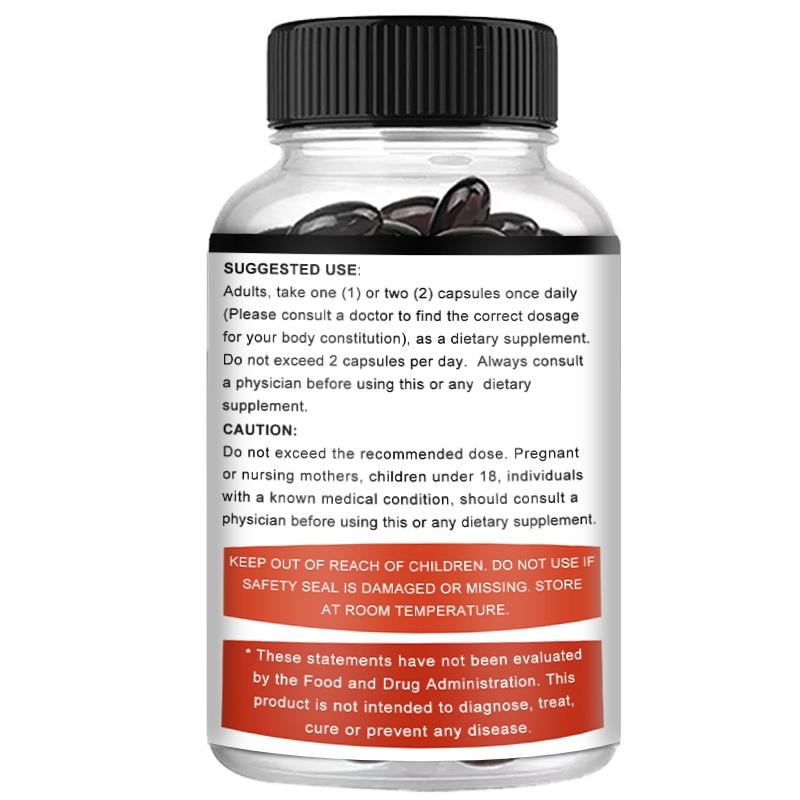 Bcuelov Turmeric Curcumin Plus Capsules, Ginger & Black Pepper, Vitamin C, 120 Caps
