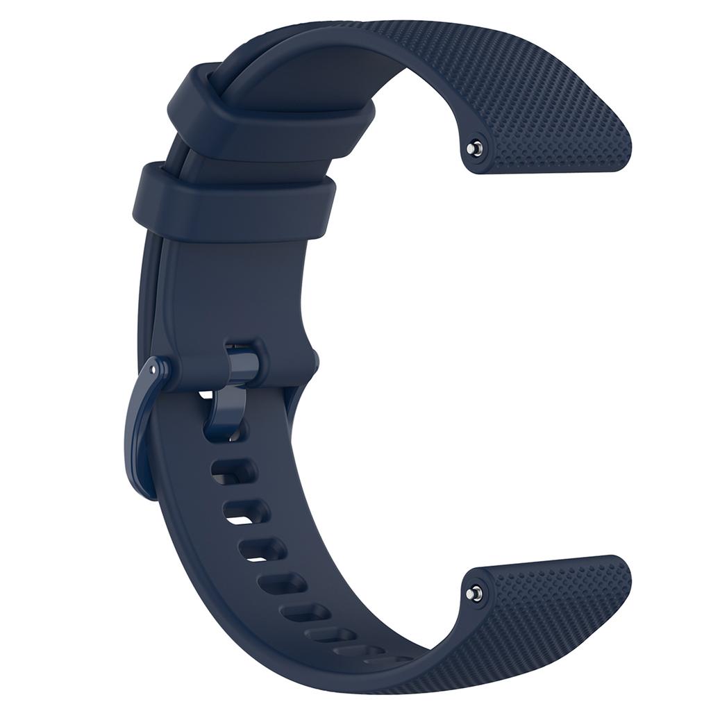 22mm Watch Strap for Samsung Galaxy Watch3 45mm/Asus Zenwatch Silicone Band Grid Texture