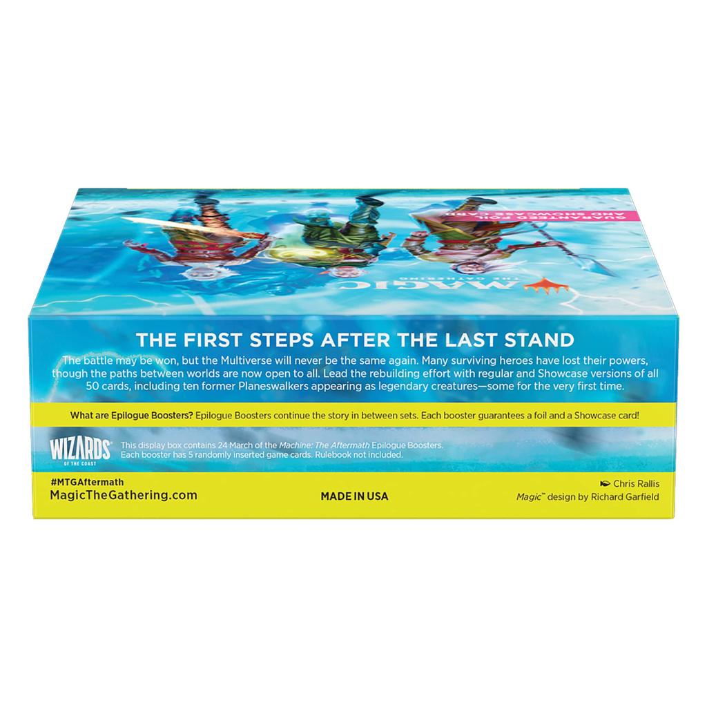 Сборный марш машин после битвы эпилог бустер английская версия 24 комплекта MTG коллекционная карта Wizards of the Coast D18030000 магия