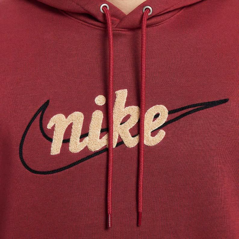 Nike Спортивный клуб Толстовка флисовая с капюшоном Мужские топы IF0686-613