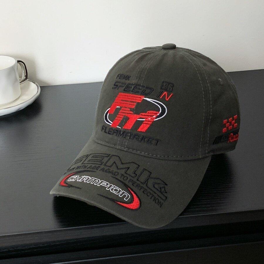Fashion Hat New Baseball Cap Wide Brim Men's Big Face Show Face Small High Street American Peaked Cap Big Head Circumference Couple Trend Brand