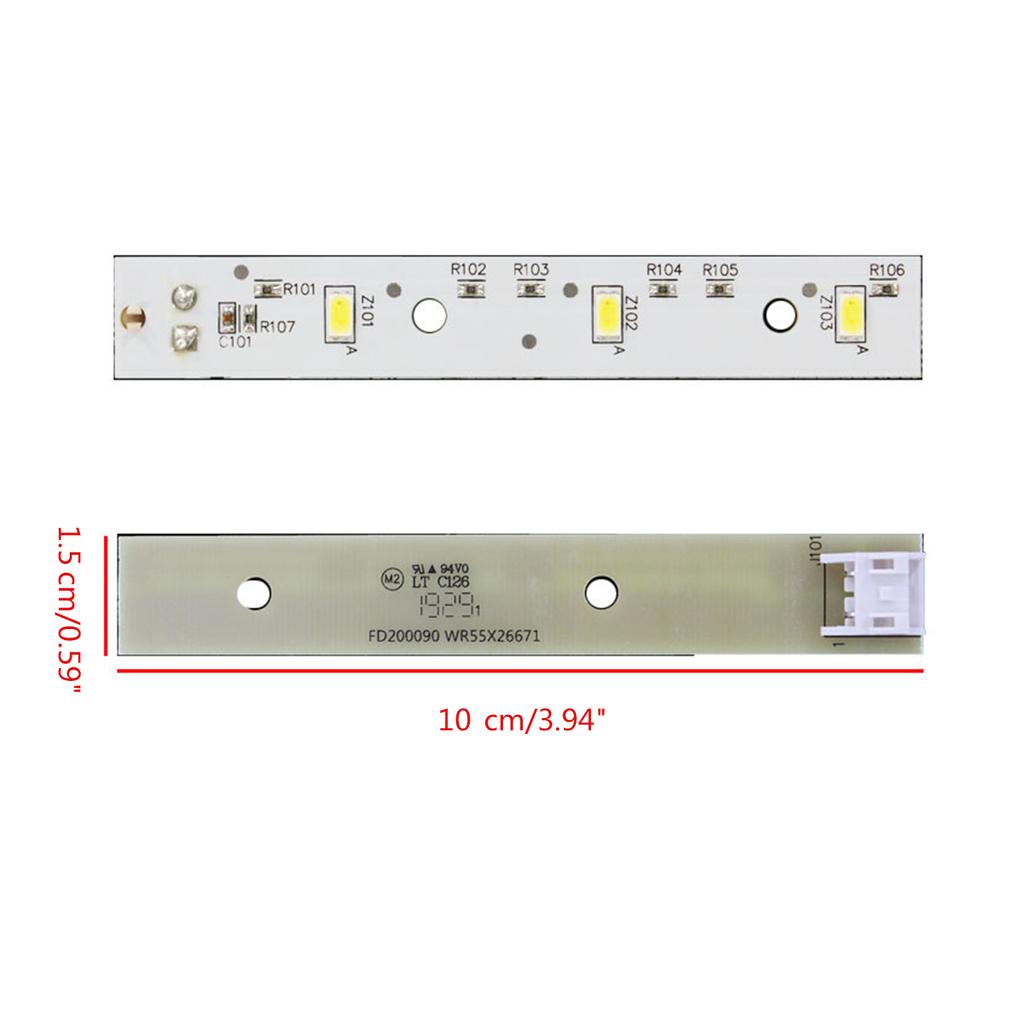 Запасная светодиодная плата для холодильника-морозильника WR55X26671 GE, светодиодная подсветка PS11767930 AP6035586