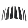 8pcs Glossy Black Set Pillar Posts Door Window Trim For BMW X3 F25 2011-2017