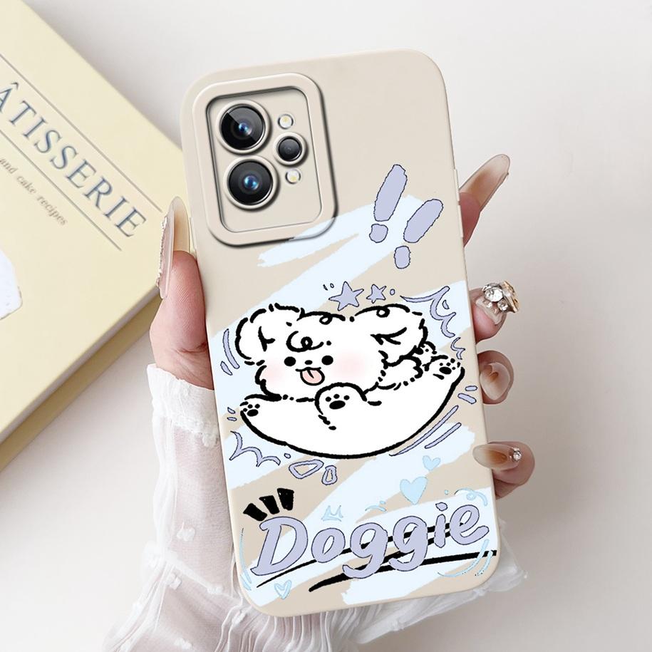 For Realme GT Neo 2 Case RMX3370 Silicone Cover Creative Panda Rabbit Shockproof Bumper For Realme GT2 Pro GT 2 RealmeGT2 Fundas