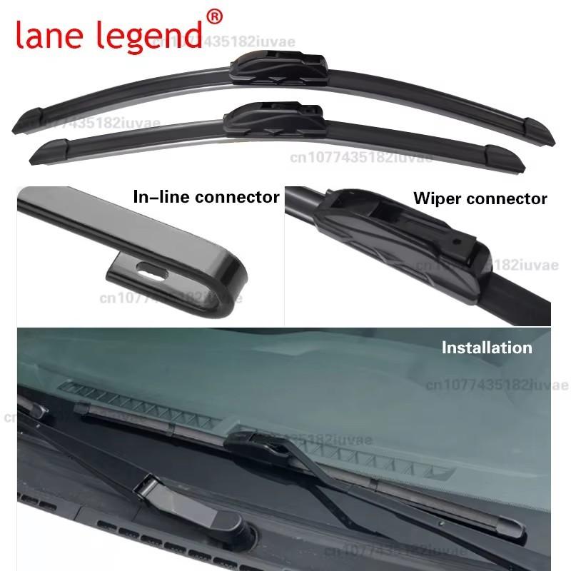 3PCS Car Wiper For KIA Sportage QL 2016 - 2020 Front Rear Wiper Blades Windshield Windscreen Brushes Auto Accessories 2017 2018