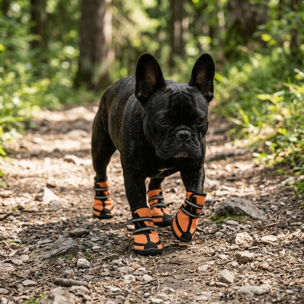 Adjustable Strap Pet Rain Boots Soft Sole Dog Anti-slip Paw Shoes Dog Shoes Rainy Outdoor