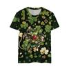 Women's T Shirt Tee Print Short Sleeve Daily Weekend Fashion Basic Regular Top  St. Patrick's Day