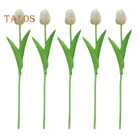 5 шт. Имитация тюльпана 34 см Искусственный тюльпан Поддельные цветы Искусственный тюльпан оптом Подарок на День матери для вазы Главная Кухня Свадьба Весна Украшения для вечеринки