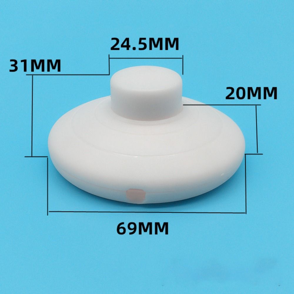 Кнопка включения/выключения освещения Ножной педальный выключатель Выключатель шнура питания Ножной выключатель