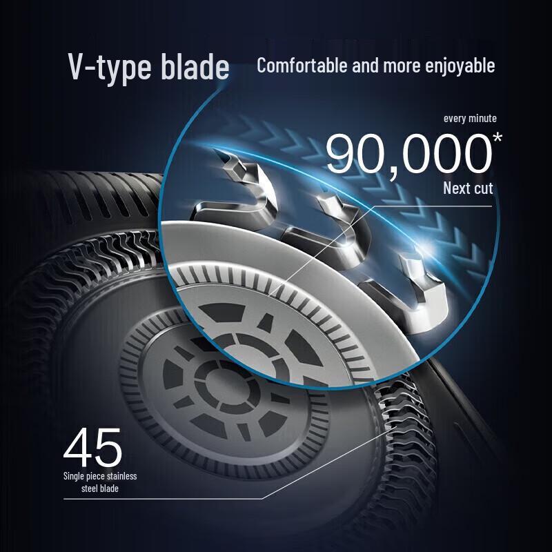 Philips Электробритва серии 8000, штепсель CN (адаптер в комплекте)