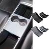Car Center Console TPE Lower Storage Box for Tesla Model Y 3 2020-2024 2024 Central Control Armrest Organizer Pad