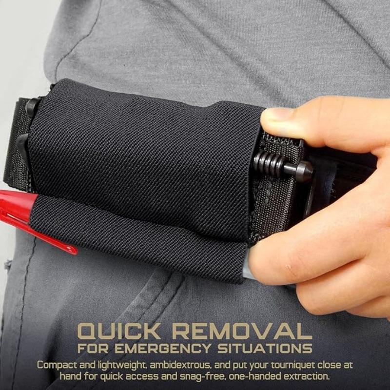 Tactical Fixed Belt New Tq Sleeve Portable Velcro for Outdoor Combat Belt Accessories