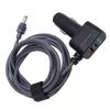 Спутниковое автомобильное зарядное устройство 5 м 16,4 фута Поддержка USB C 36 Вт Быстрая зарядка Цифровой дисплей Спутниковое автомобильное питание