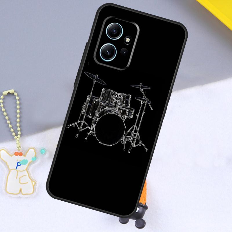 Чехол с рисунком Барабан Барабанщик Музыка DJ для Xiaomi Redmi Note 12 9 10 11 Pro 12S 9S 10S 11S Чехол для Redmi 12 13C 12C 9C 10C