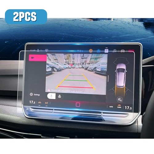 Ruiya PET Защитная пленка для экрана (2-Pack) для Volkswagen Golf 8.5 2025 года (12,9-дюймовый) Экран навигации, Совместим с Golf 8.5 и Variant (12,9-дюймовый