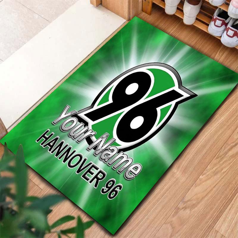Hannover 96 Custom Name Carpet Rug for Living Room Bedroom Home Sofa Decoration,Kids play Non-slip Floor Mat