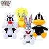 Новая 20 см Классическая мультфильм Looney Tunes Багз Банни Плюшевая игрушка Кукла Твити Циклон Даффи Плюшевая фигурка Детские подарки