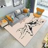 1PC Lord of the Rings Print Rug - home decoration Carpet For Living Room Bedroom Flooring Computer Chair Area Rug