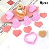 Форма для печенья «Сердце любви» ко Дню святого Валентина, инструменты для выпечки, помадки, глазури, украшения торта, форма для тиснения печенья
