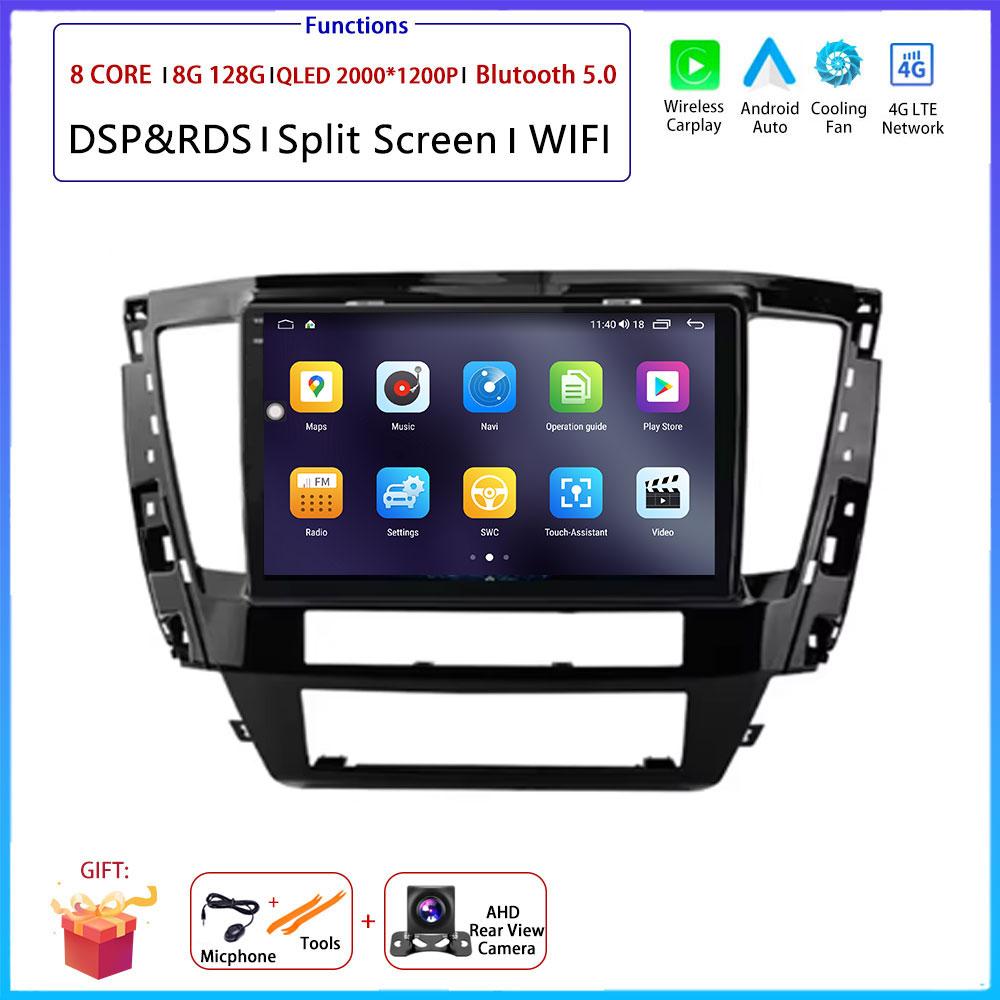 9 "4G Android OS Carplay Auto для Mitsubishi Pajero Sport Montero 2020 Автомобильный радиоприемник Навигация GPS Мультимедиа Видеоплеер DSP AMI