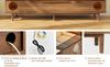 Modern TV Cabinet with LED Lighting, Cat Resting Space, Glass Doors & 1 Drawer (Cat Cushion Not Included), Walnut Color, 180x40x50 cm