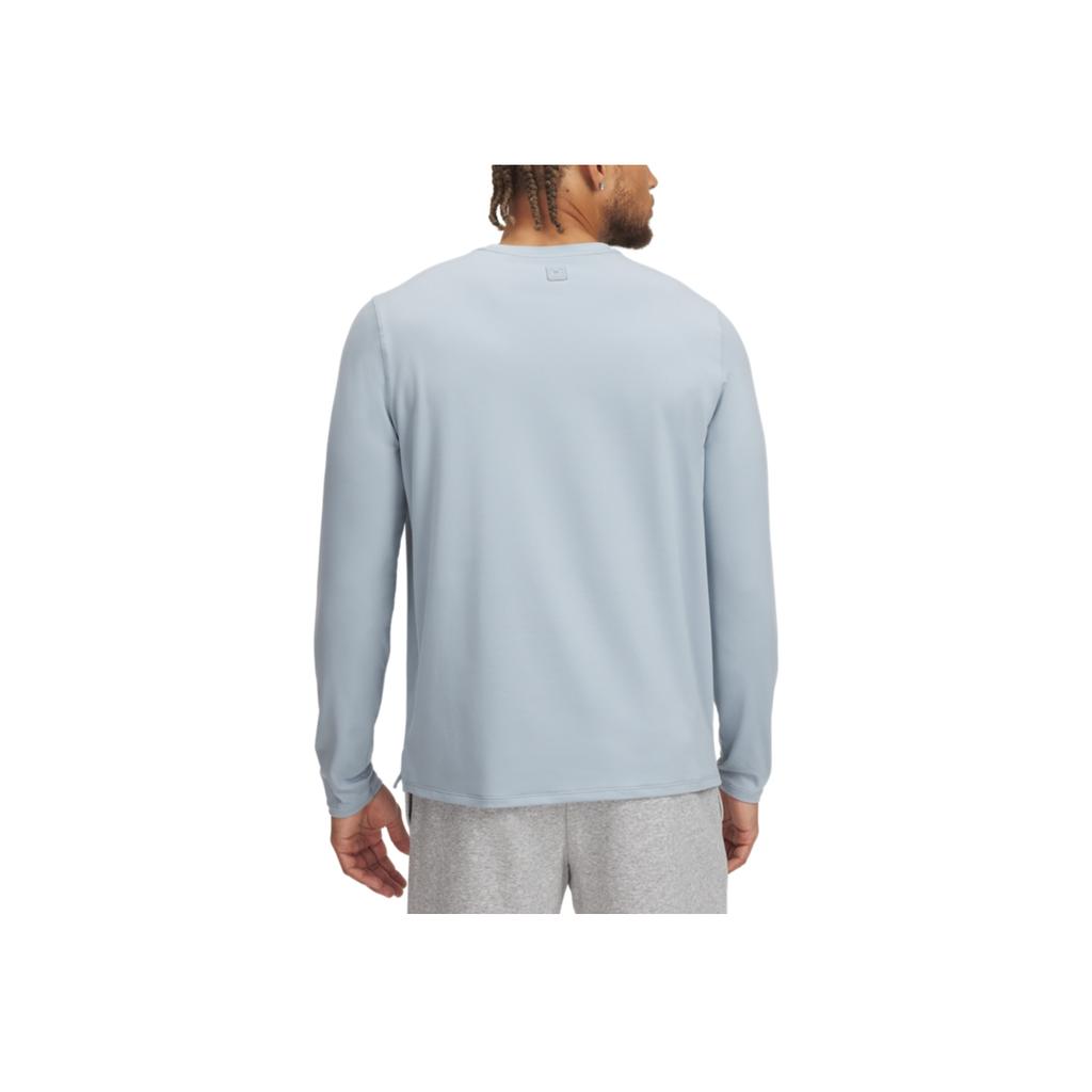 Under Armour Meridian Удобная Мягкая Дышащая Футболка с Длинным Рукавом Влагоотводящая Мужские Топы Гавань-Синий 1386975-465