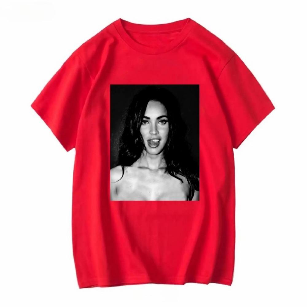 Футболка Меган Фокс Винтаж 90-х Jennifer S Body Размеры Длинный или Короткий Рукав Винтажная Стирка Повседневная Мягкий Топ