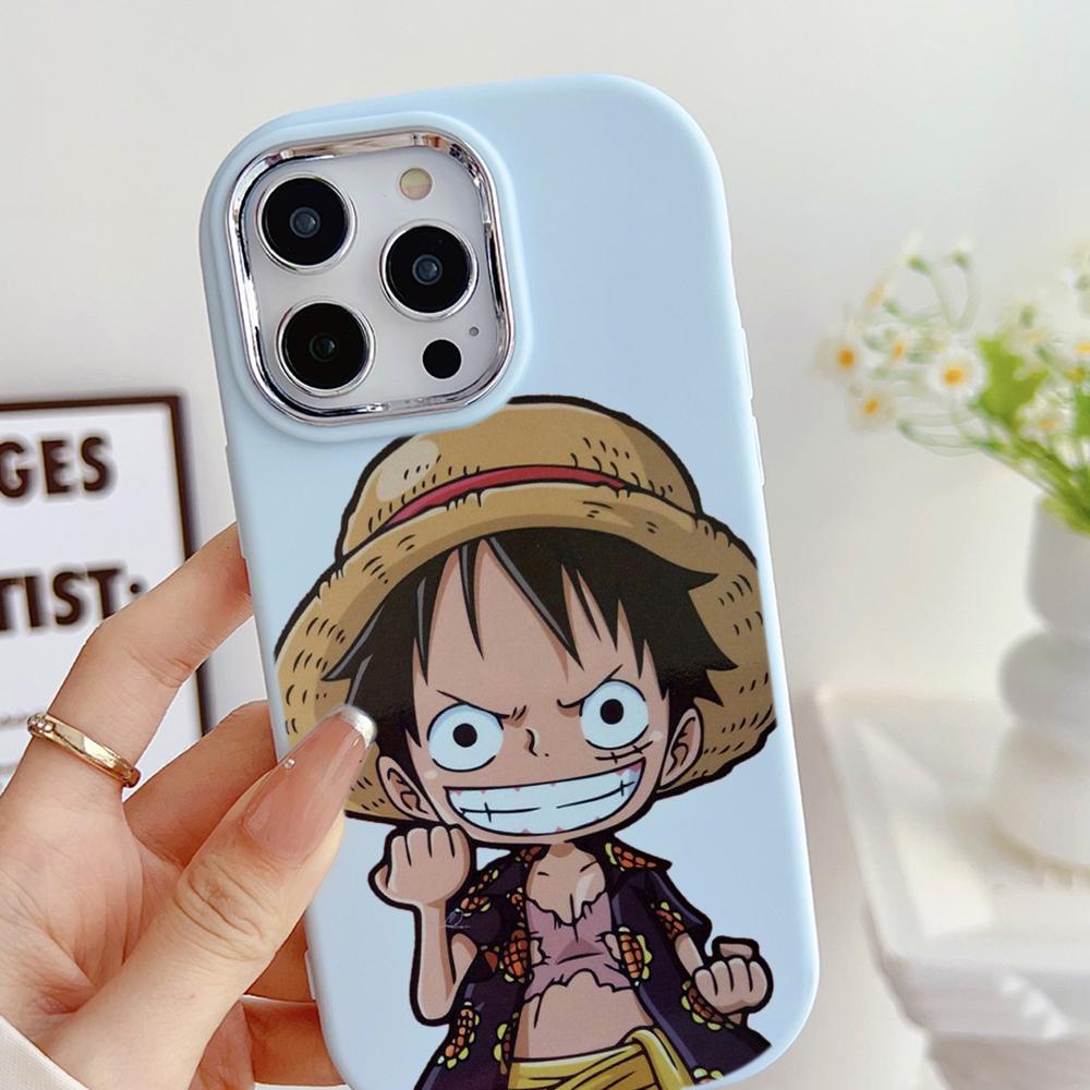LZ28 One Piece Luffy Gear 5 Soft Phone Case for Samsung S24 Ultra S23 Plus S21 FE A16 A54 A34 A05s Infinix Hot 40 30i Lens Protection Shockproof Cover