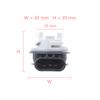 For Ford Focus Explorer Excursion Taurus Turn Signal Light Socket Car Lamp Holder 3157 Bulb Base Accessories 2PC