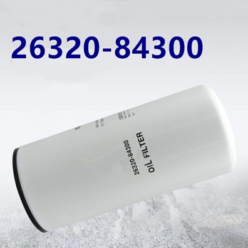 Oil Filter 26320-84300 2632084300 P502638 For Hyundai XCIENTP 440 410 Truck