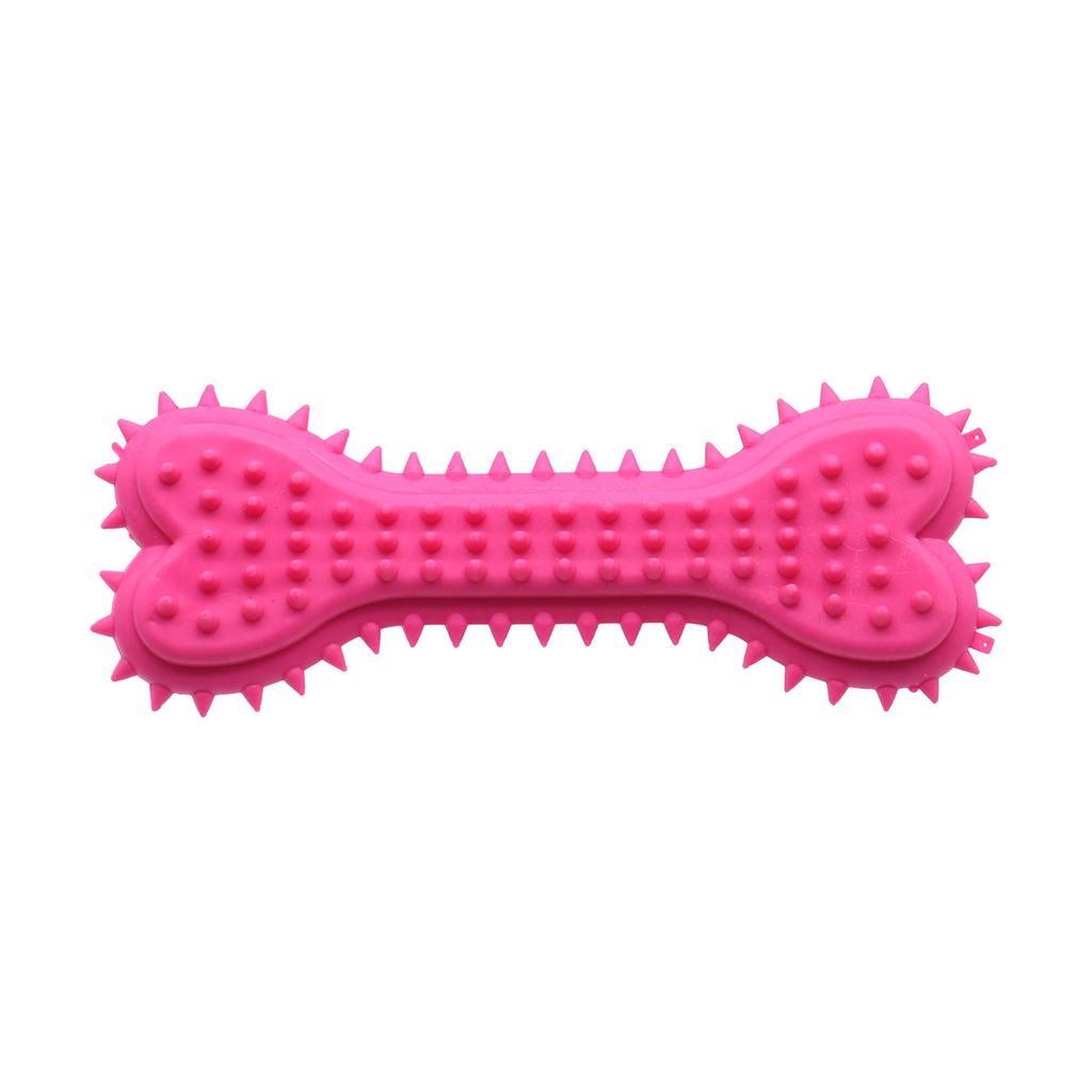 Durable Eco-Friendly Rubber Dog Chew Toys-Indestructible Unbreakable Stick Shape for Indoor/Outdoor Use Small Size Boredom