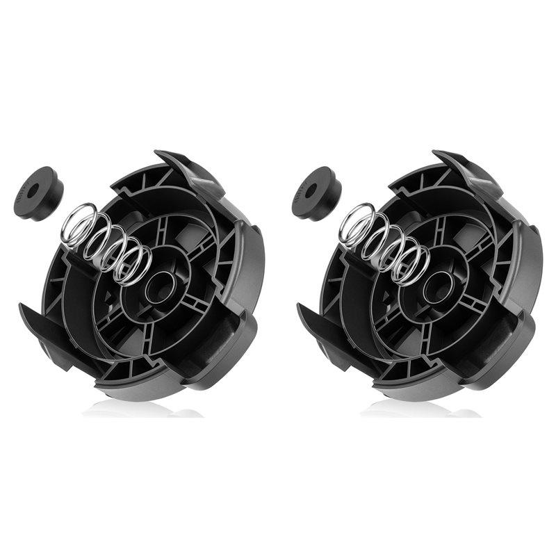 ABKS-2X DWO1DT995 Колпачок и пружина головки триммера для травы For Quickfeed, Запчасти для триммера DCST922P1 DCST922B