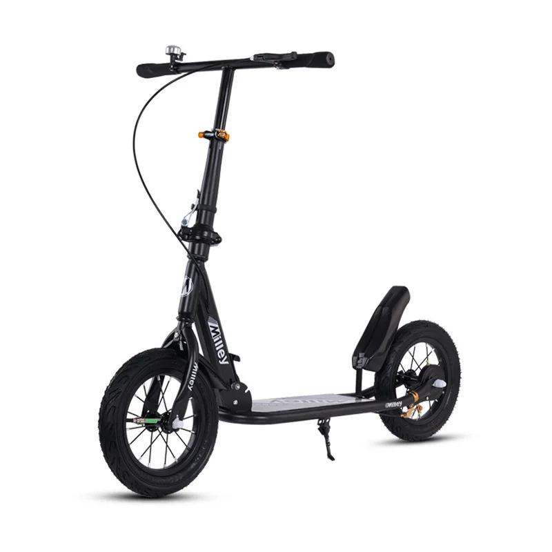 High Stand Adult Scooter for 6-18 Year Olds Foldable Pedal Bicycle for Children Youth City Scooter Bicycle for Boy & Girl Kids