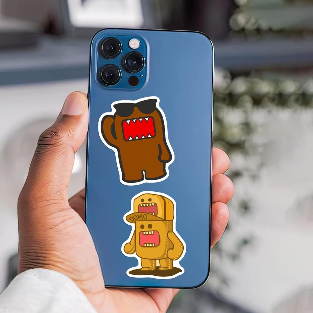 10/50 шт. забавные наклейки Domo Kun Domo JDM стиль наклейки в стиле граффити для DIY багажа ноутбука скейтборд велосипедные наклейки