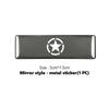 3D Metal Sticker Car Logo Rear Trunk Body Emblem Stickers Decal For Jeep Grand Cherokee Patriot Renegade Compass Wrangler AMR1